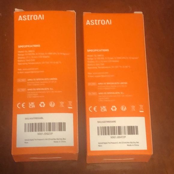 New Pack of 2 AstroAI Digital Tire Pressure Gauge 150 PSI for Car Truck Bicycle - Picture 5 of 7